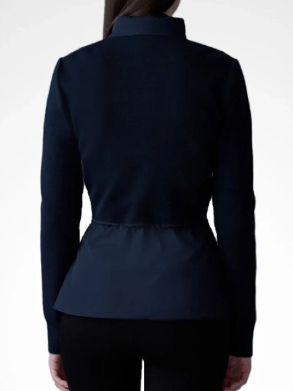 MACKAGE LAIKA BLACK XS - BRAND NEW LADIES DOWN MIXED MEDIA JACKET